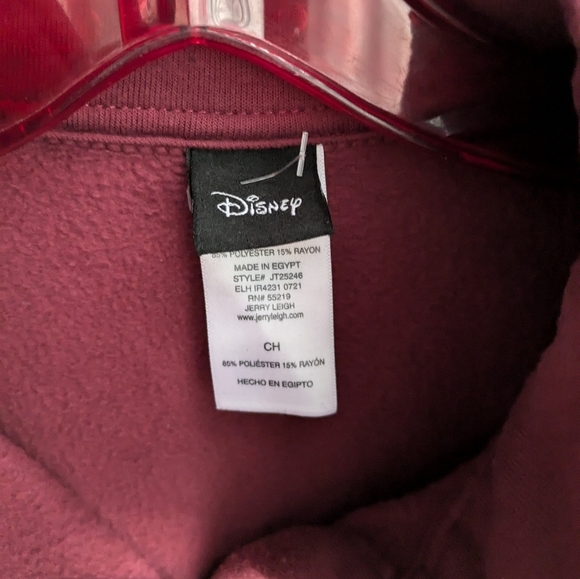 Disney stitch size small crop top sweater - Picture 3 of 4